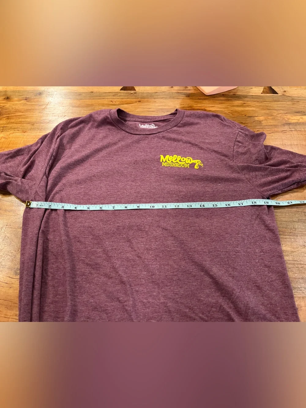 Mellow Mushroom Pizza 'Stone Baked Since '74' Graphic Short Sleeve Tee